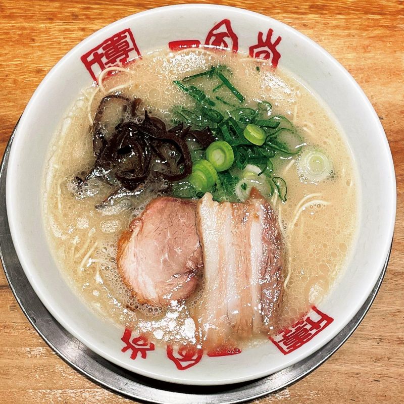 オススメ 中洲屋台 ピリ辛 博多 豚骨ラーメン 人気 ラーメン旨い ...