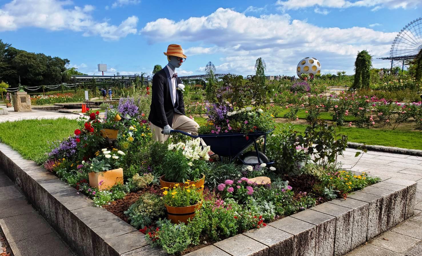 地球環境を守り 限られた資源を大切にする この考えを 花壇づくりに活かす フクリパ