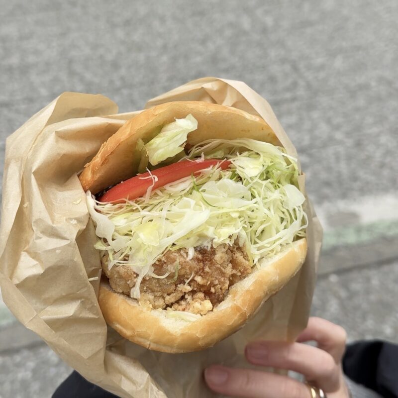 筑紫庵 本店 太宰府バーガー