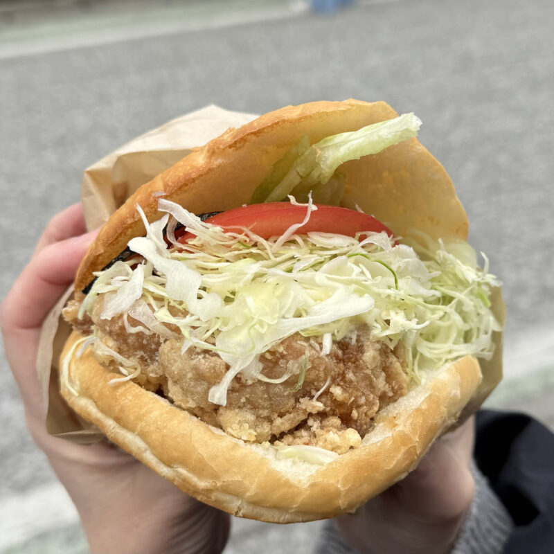 筑紫庵 本店 太宰府バーガー