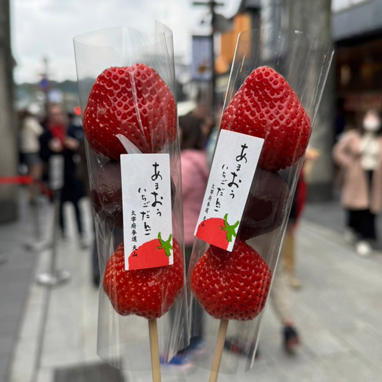 福岡あまおういちごのスイーツ