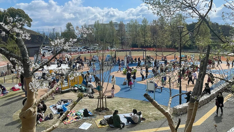 福岡市パークPFI事業の第1号『東平尾公園大谷広場』が新装開園【福岡市博多区】