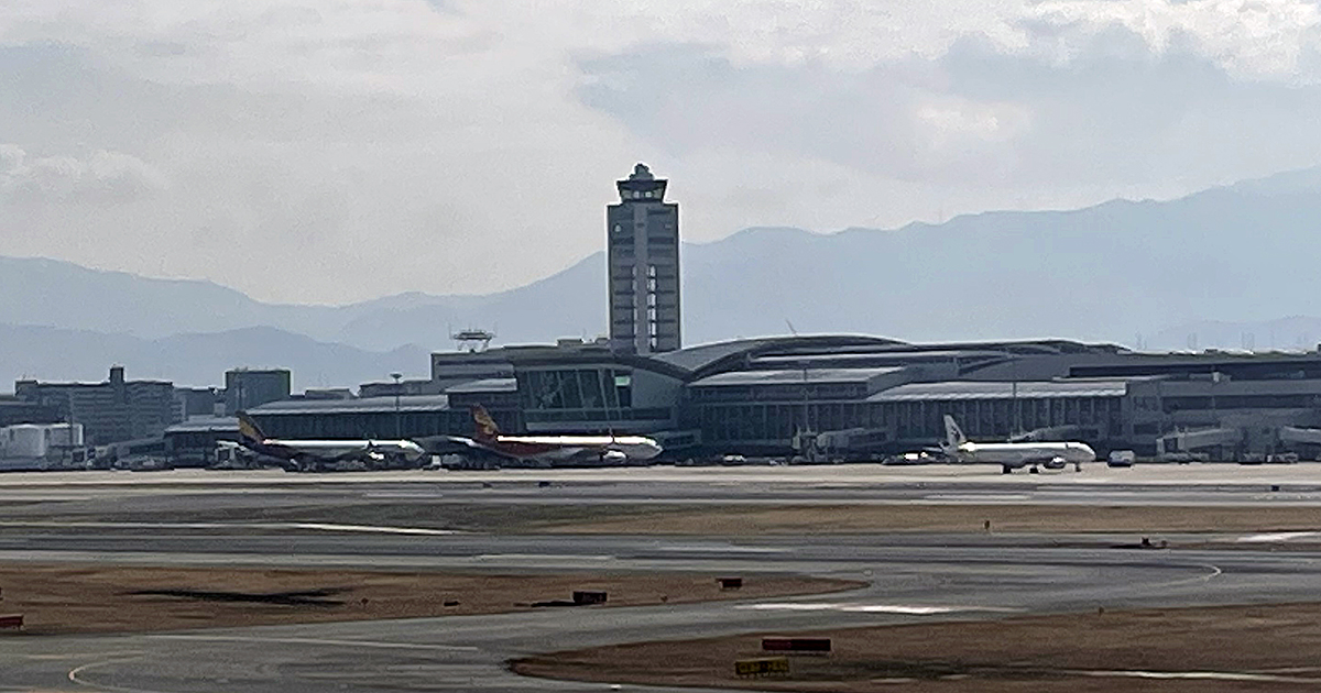 福岡空港国際線便数のコロナ禍前比での伸び率が主要5国際空港で首位
