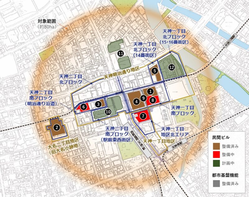 福岡市のメインストリート〝明治通り〟が天神ビッグバンで変貌する