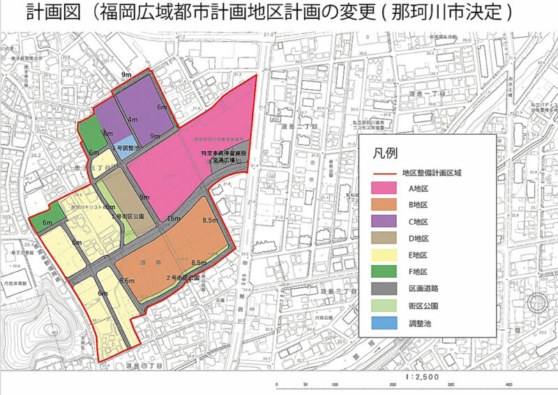 敷地2.7haの『ゆめモール那珂川』が那珂川市の土地区画整理事業地区に出店【福岡県那珂川市】