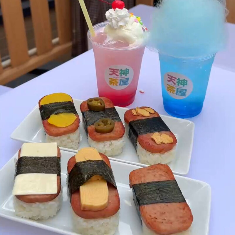 天神茶屋 食べ物