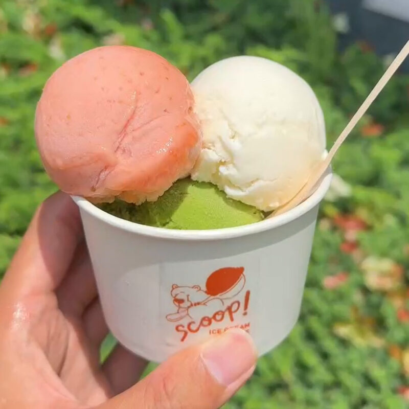 Scoop! ice cream&coffee アイスクリームトリプル