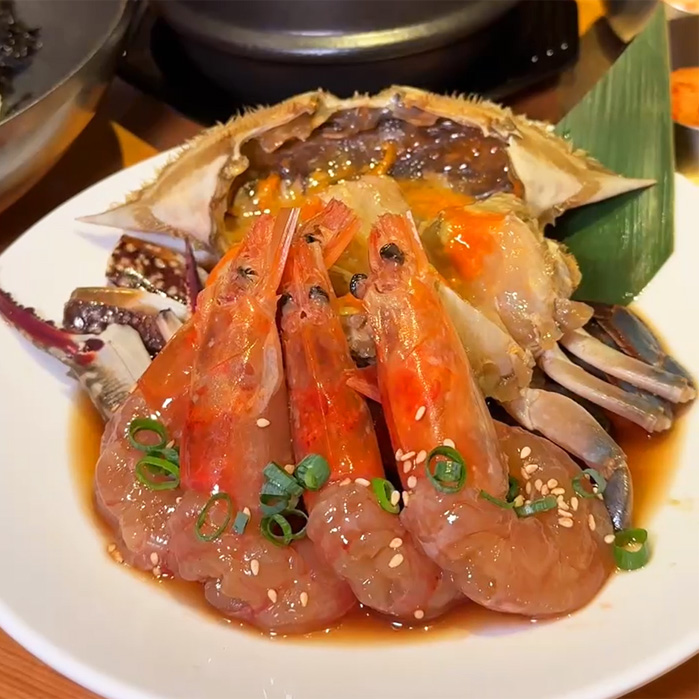 マンジョッオヒャンジョッパル＆ソベッチャカンジャンケジャン 天神大名店
