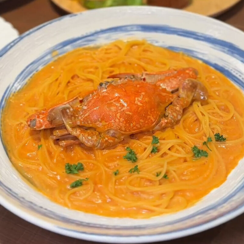 DINING & CAFE 美酒美食 W ワタリガニパスタ