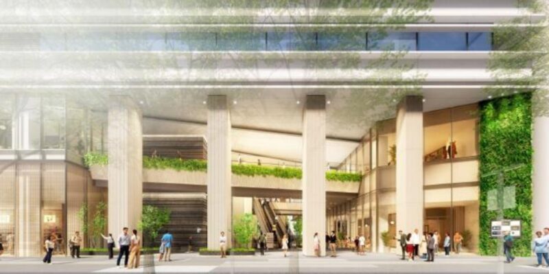 福岡天神センタービルを高さ106ｍ・21階建てビルに建替【福岡市中央区】