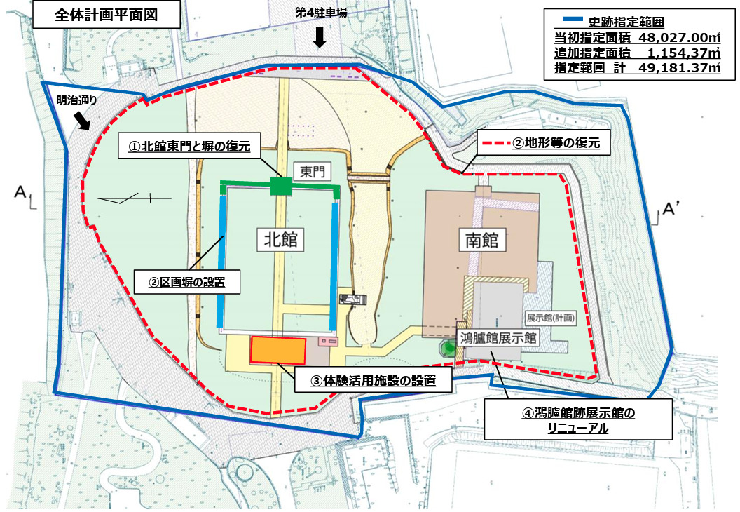 全体計画平面図