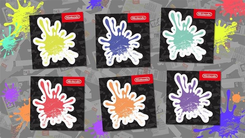 来場特典「スプラトゥーン3 インクステッカー」