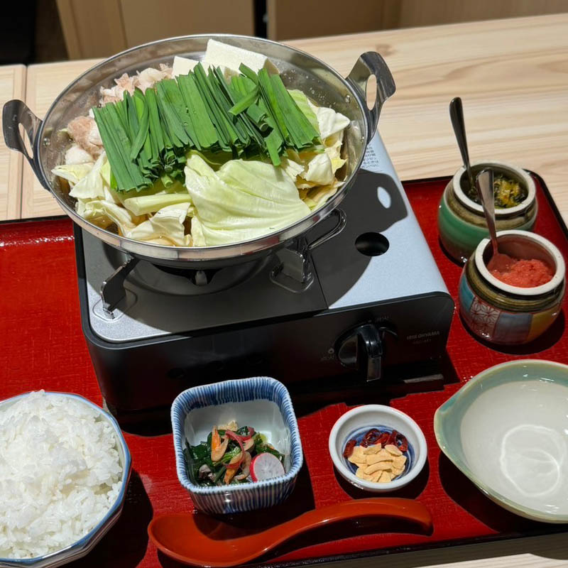 博多の名物料理 喜水丸 博多もつ鍋定食