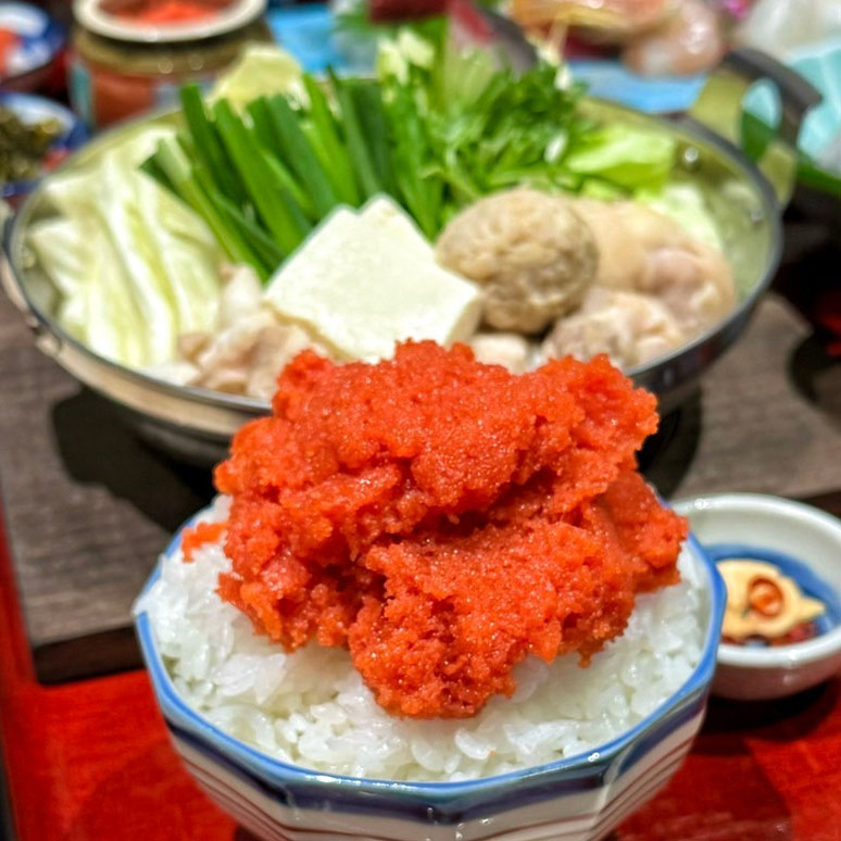 博多の名物料理 喜水丸 明太子食べ放題
