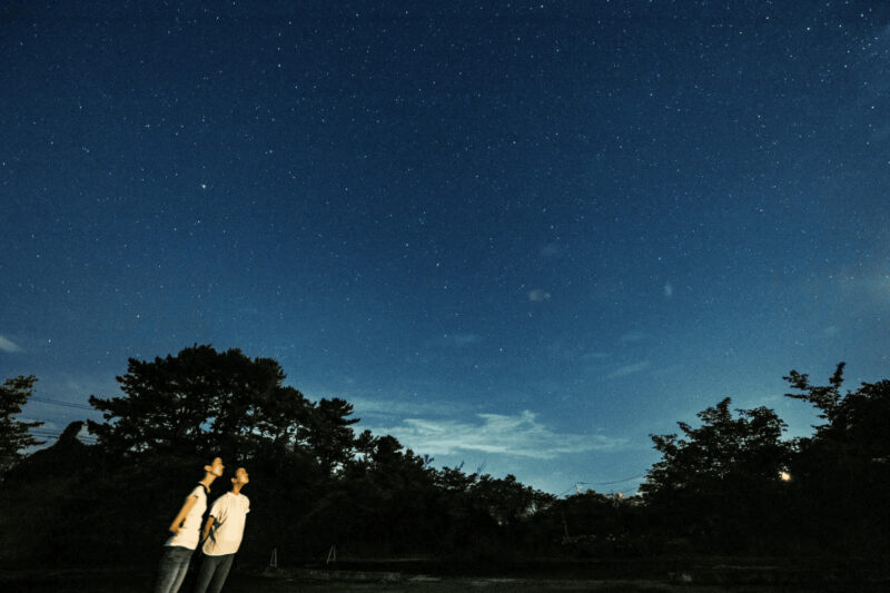 「星空観察会」の様子