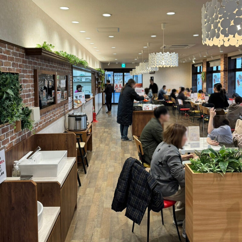 めんたいランド たらこパスタ館 店内