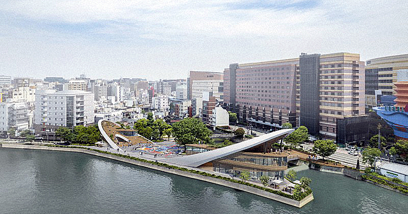 博多駅近くの音羽公園がパークPFIで〝公園全体が森〟になる【福岡市博多区】