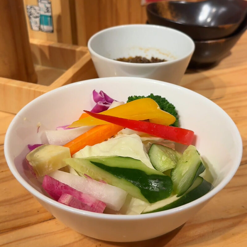 焼鳥のえーす天神店 バーニャカウダ食べ放題