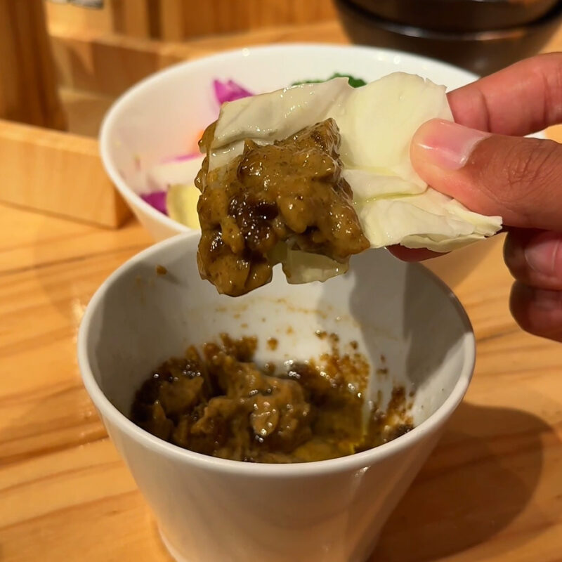 焼鳥のえーす天神店 バーニャカウダ食べ放題