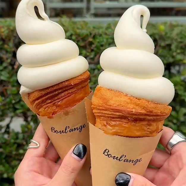 ブールアンジュ クロワッサンソフトクリーム