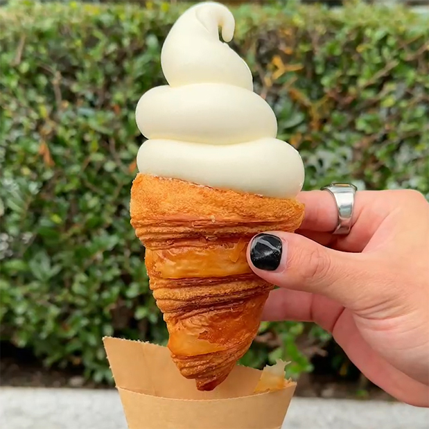 ブールアンジュ クロワッサンソフトクリーム