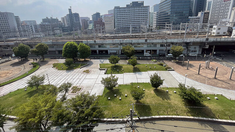 博多駅近くの音羽公園がパークPFIで〝公園全体が森〟になる【福岡市博多区】