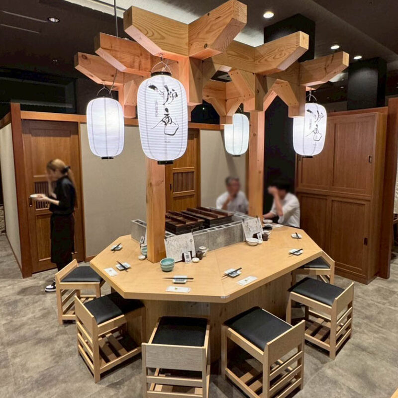 炉庵 店内
