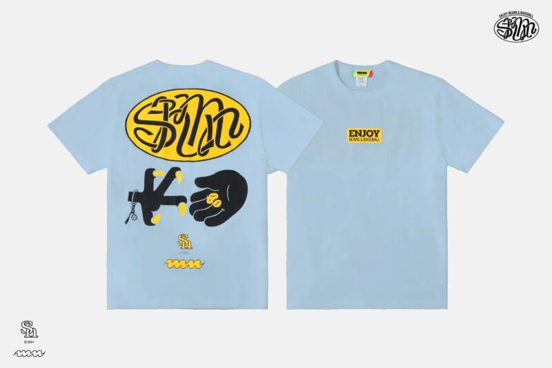 ENJOY B&B Tシャツ LIGHT BLUE（ヒキダシストア限定カラー）