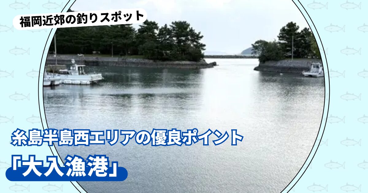 釣りスポット：「大入漁港」