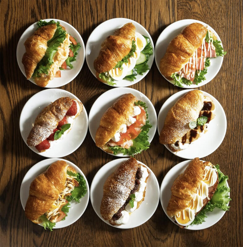 クロワッサンサンド