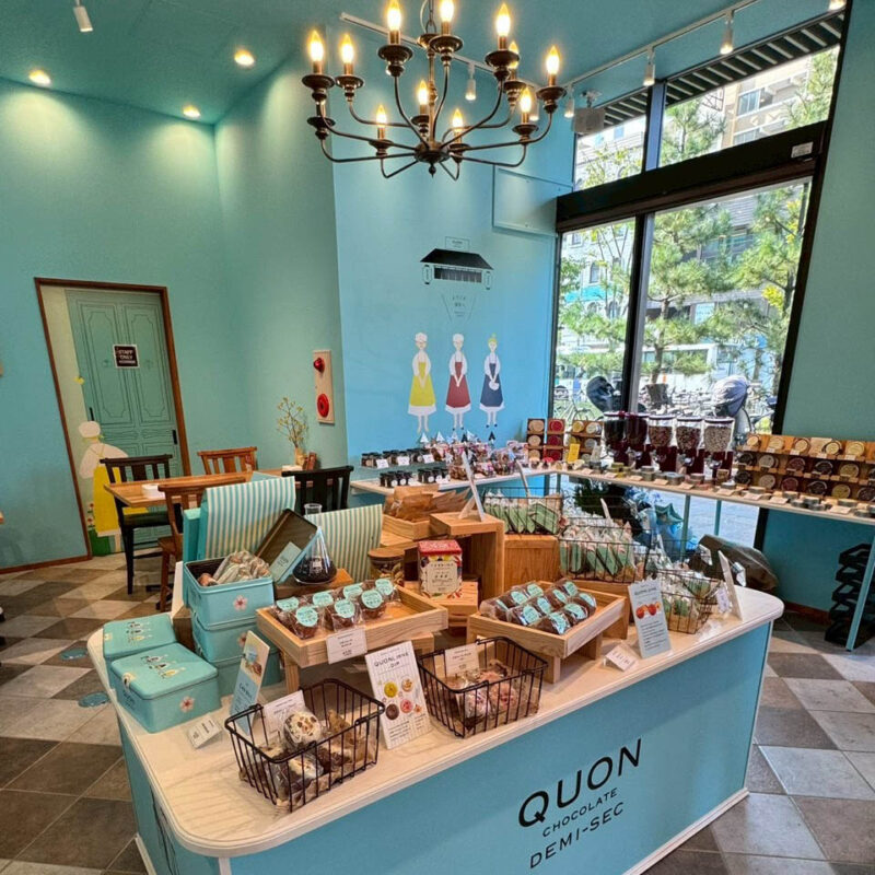 久遠チョコレート 店内