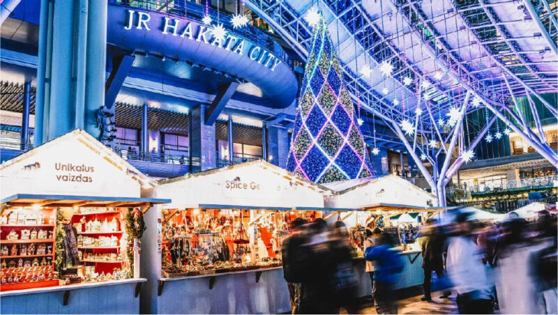 柴田産業 presents CHRISTMAS MARKET in 光の街・博多