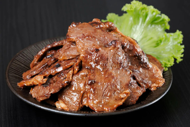ロピアふるさと納税_牛サガリ_味付け肉 (計1kg・500g×2)