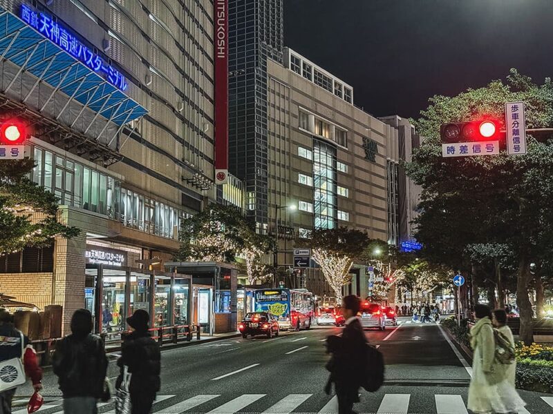 渡辺通イルミネーション