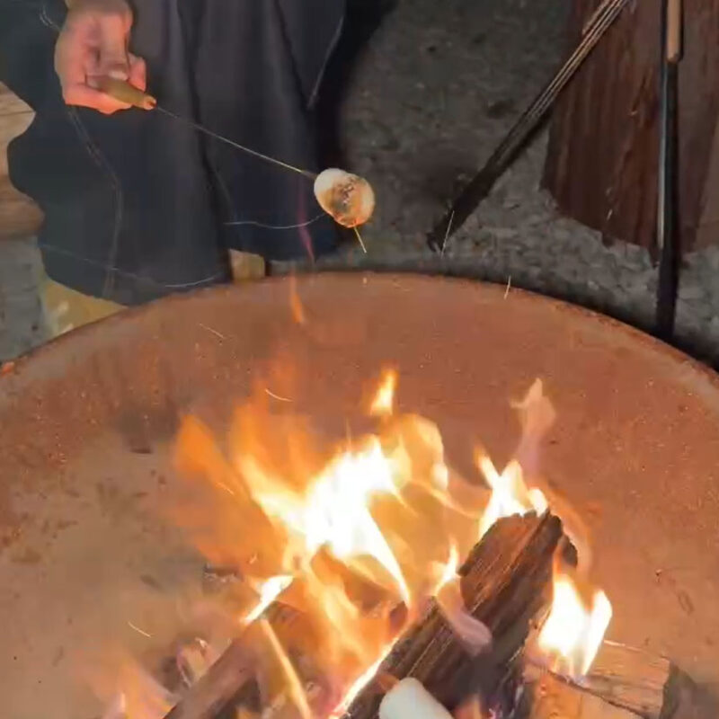 KIGEN 焚火 焼きマシュマロ