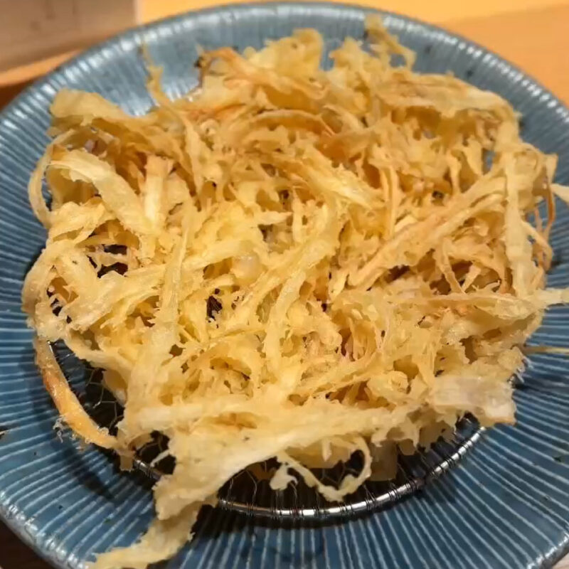 萬田うどん 天神 ごぼ天