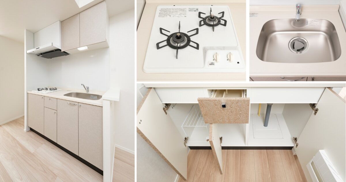 エンクレスト博多PARKSIDEキッチン