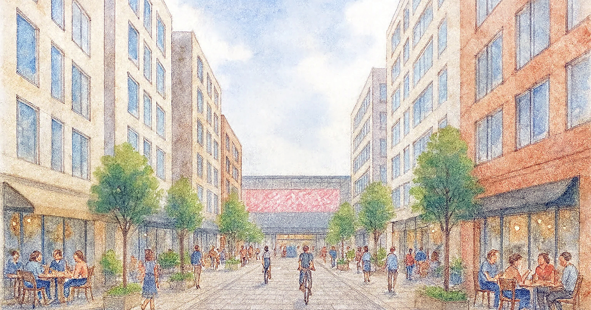 春日原駅周辺7.6haで容積率の最大200％緩和、最大3年の補助金交付【福岡県春日市】