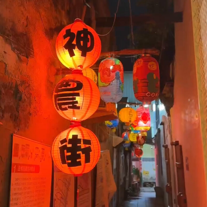 福岡から3時間で行ける台湾・台南 神農街(シェンノンジェ)