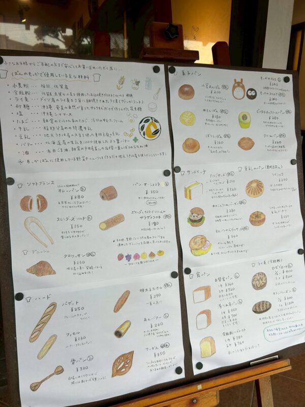 ぱんのもっか　パンのイラスト