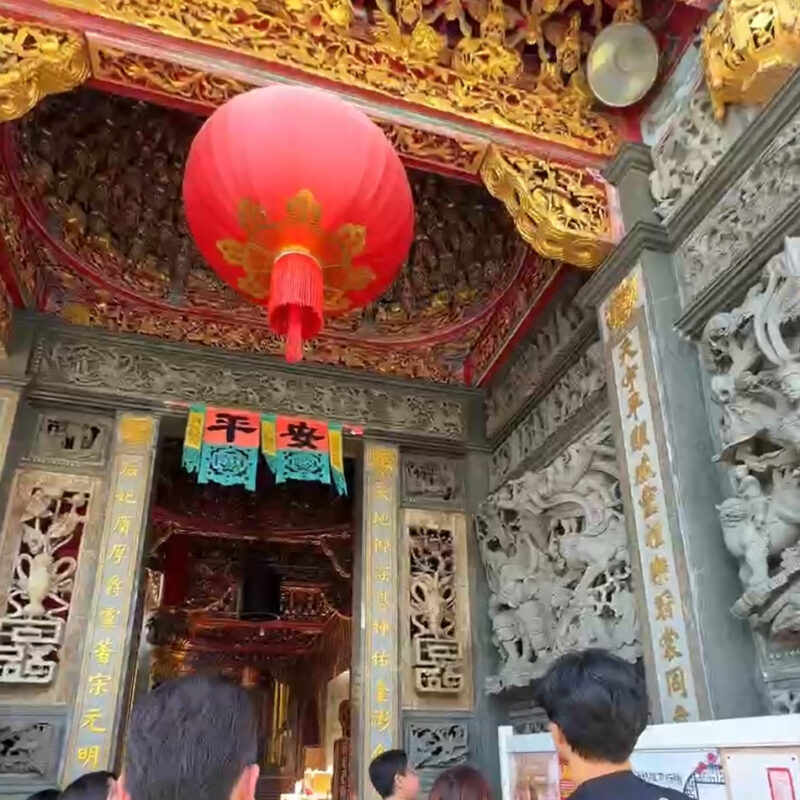 福岡から3時間で行ける台湾・台南 安平開台天后宮(アンピンカイタイティエンホウゴン)