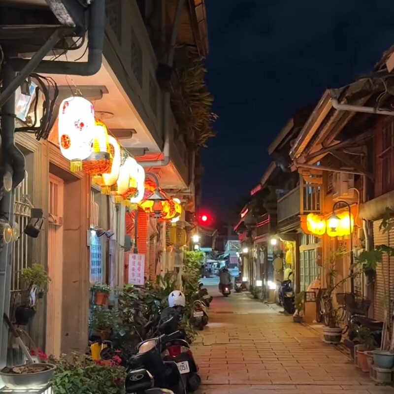 福岡から3時間で行ける台湾・台南 神農街(シェンノンジェ)