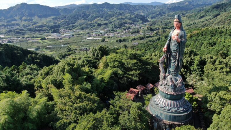 香山昇龍大観音