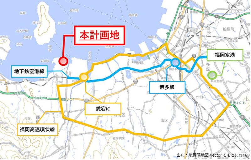 九州最大の約200店舗、『三井アウトレットパーク福岡』が2027年春に開業【福岡市西区】