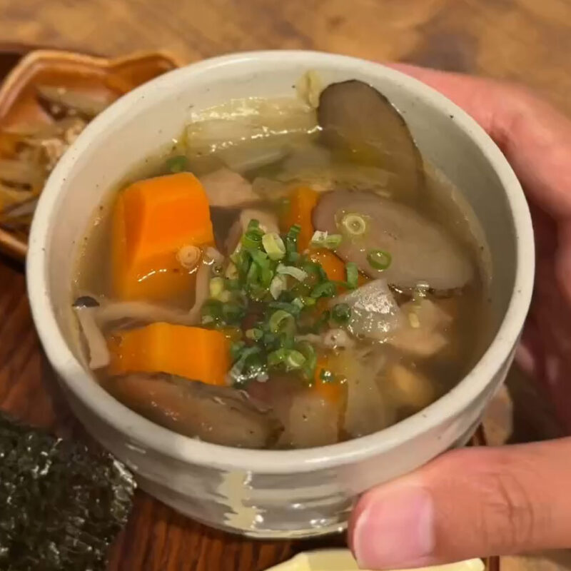 まごわcafeはな 豚汁