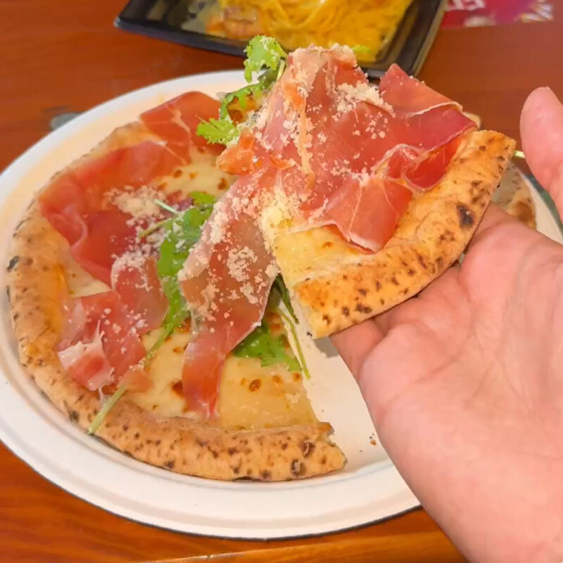 博多クリスマスマーケット2025 削りたて熟成生ハムビザ