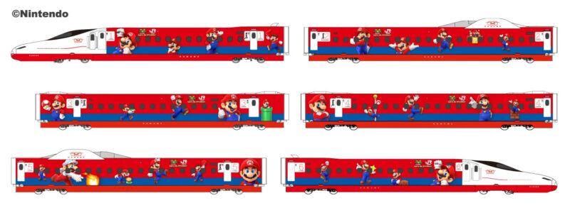 西九州新幹線かもめ（N700S系）_マリオデザイン