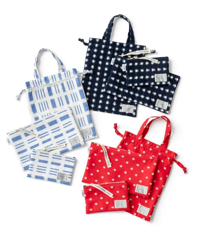 BEAMS JAPAN×オカモト商店　巾着トートやポーチ類