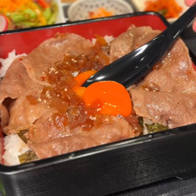 焼肉くるり 肉重ランチ