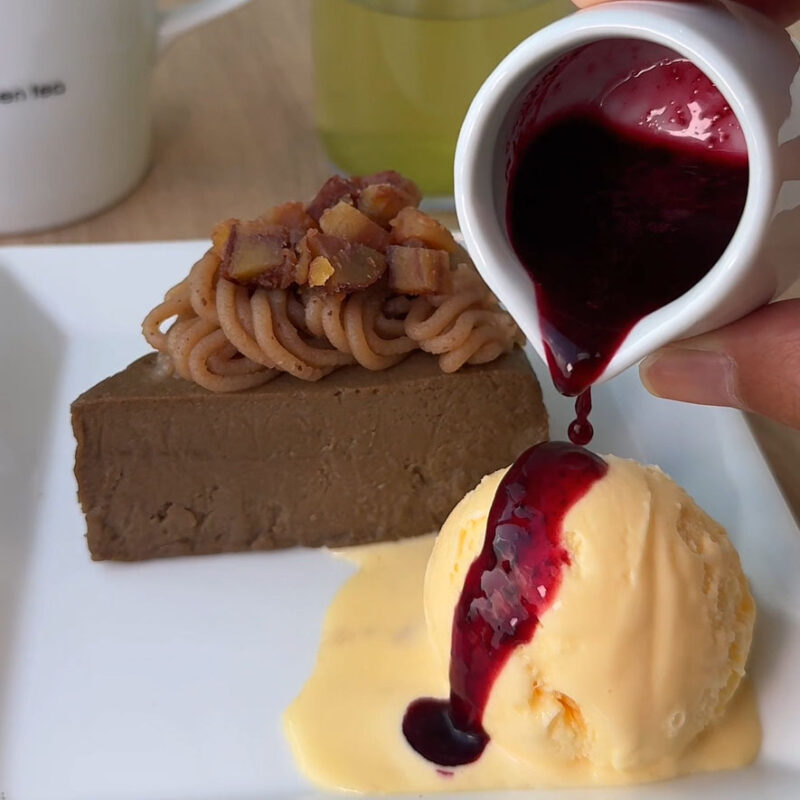 ナナズグリーンティー 天神ソラリアプラザ店 ケーキ